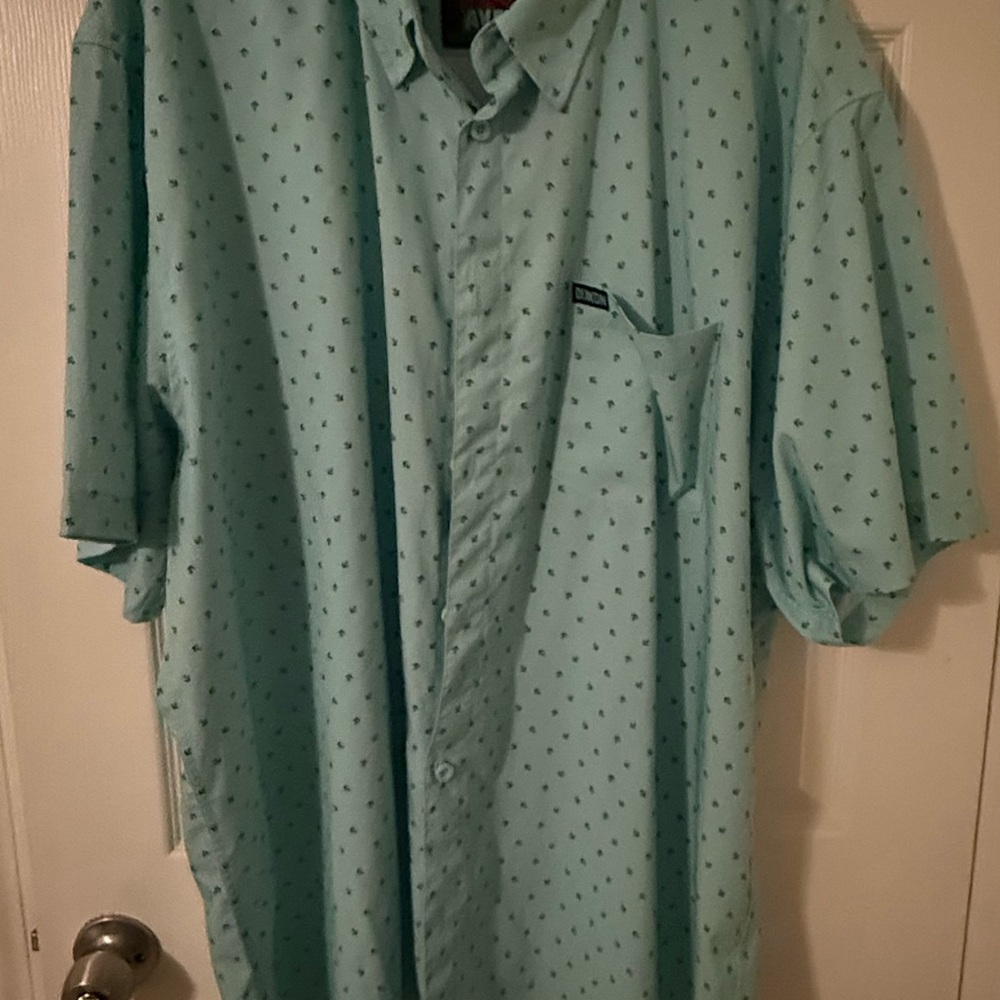 Men's Tiffany Blue Dixxon Short Sleeve Shirt